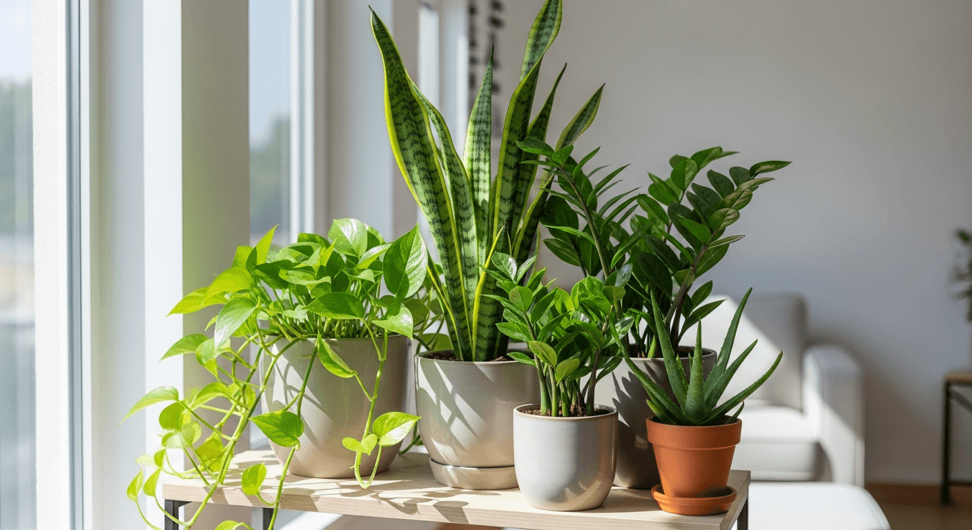 Las 12 mejores plantas de interior para principiantes