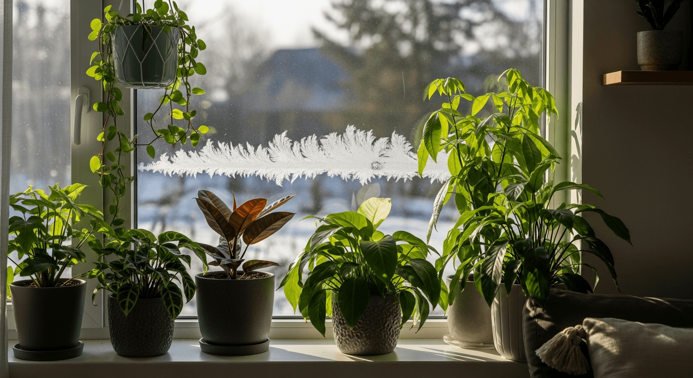 Cuidados de invierno para plantas de interior