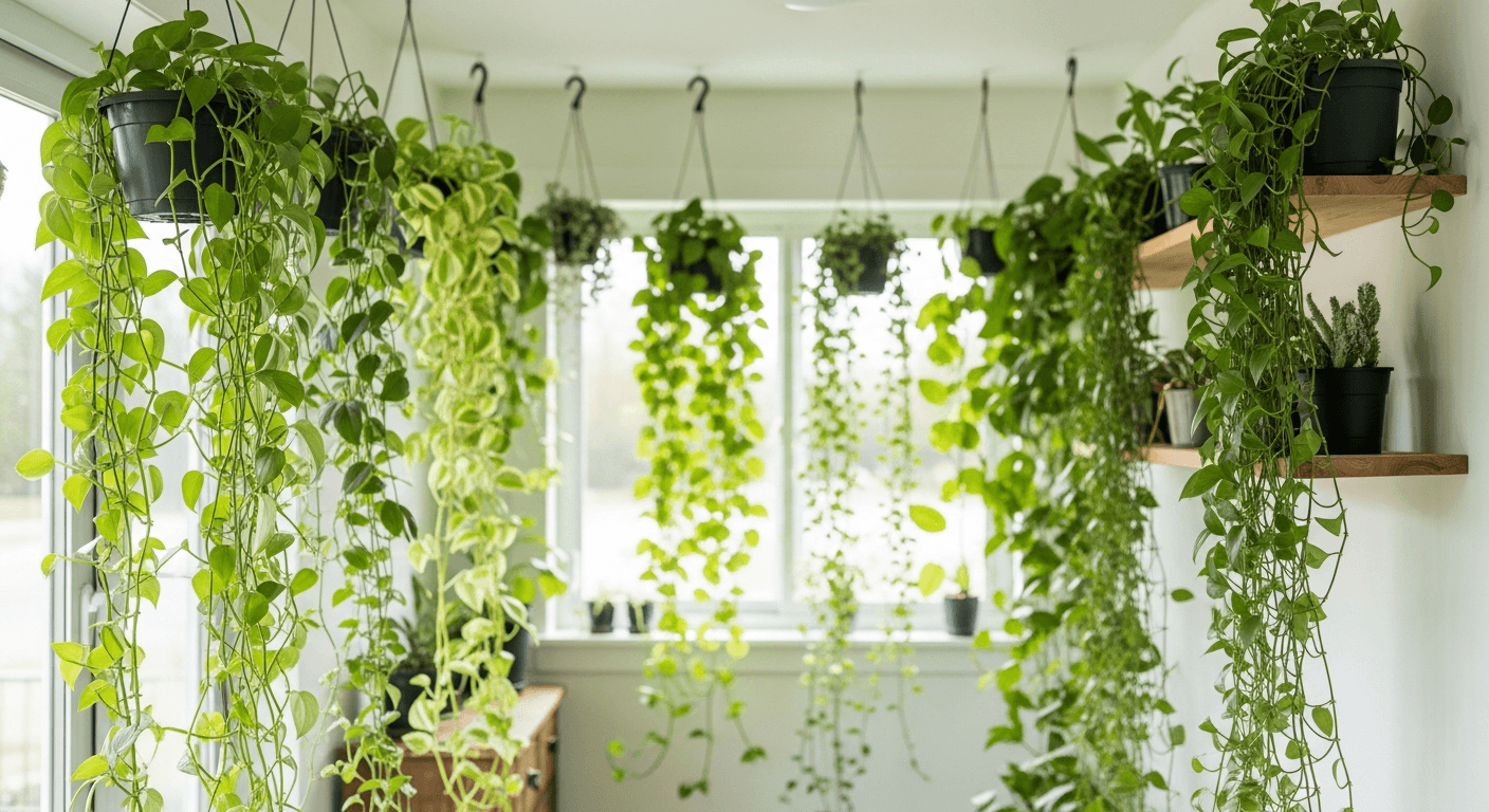 Las mejores plantas colgantes de interior