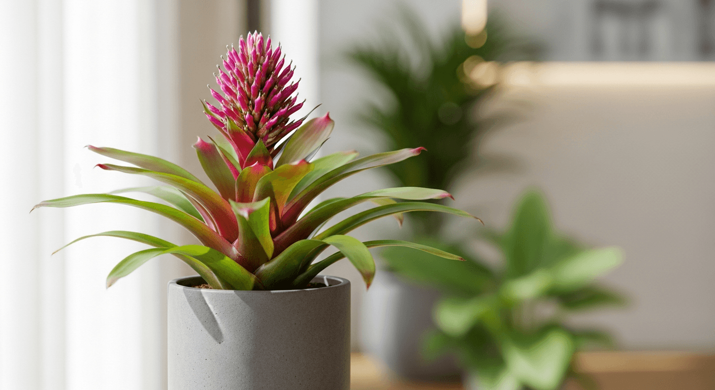 Bromeliad Care: Watering the Central Cup and Pups