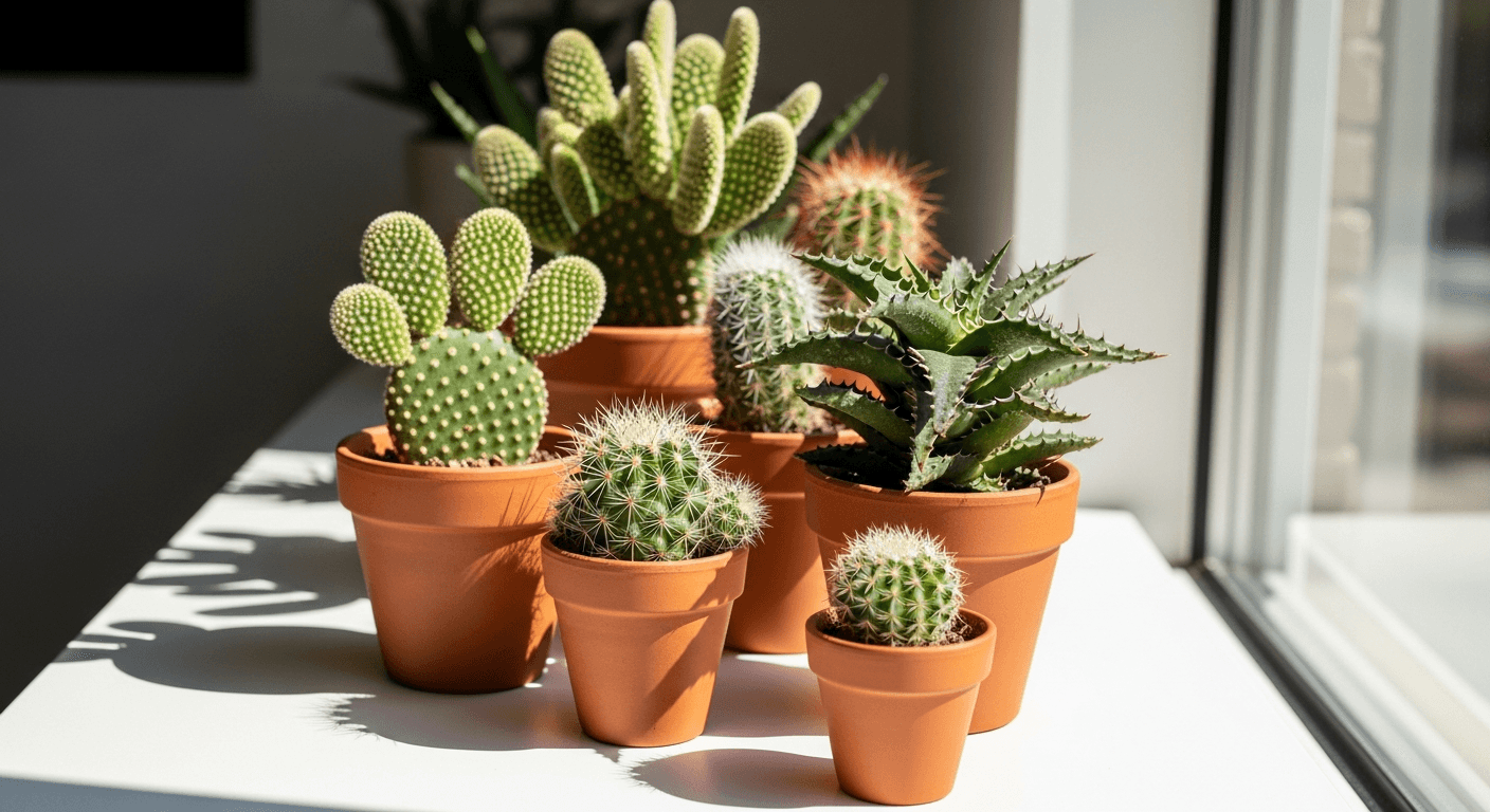 Cactus de interior: cuidados para que florezcan y no se pudran