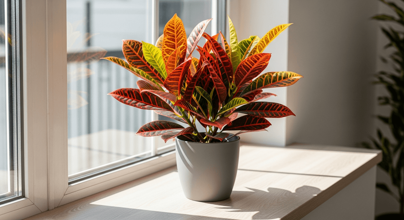 Croton: cuidados de la planta de hojas de colores