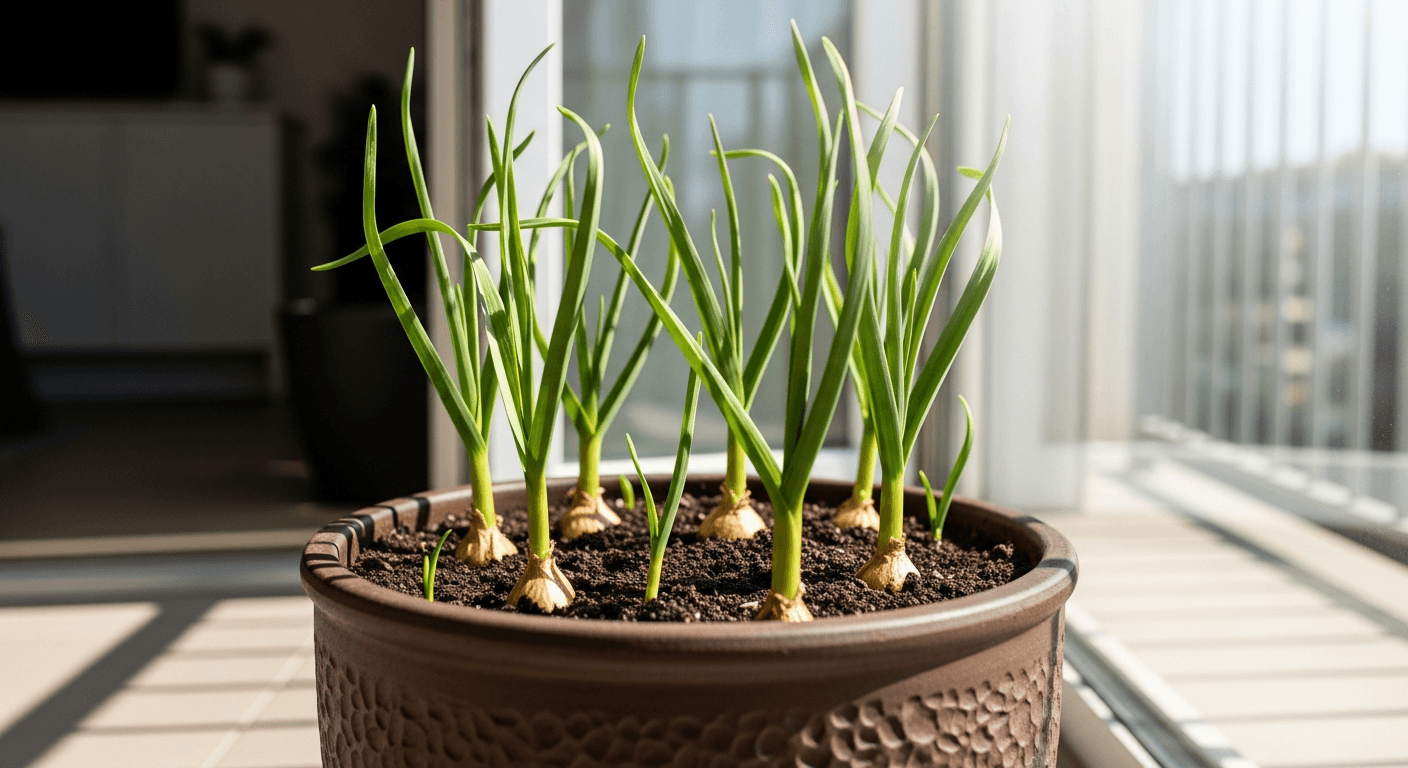 How to Grow Garlic in Pots Step by Step