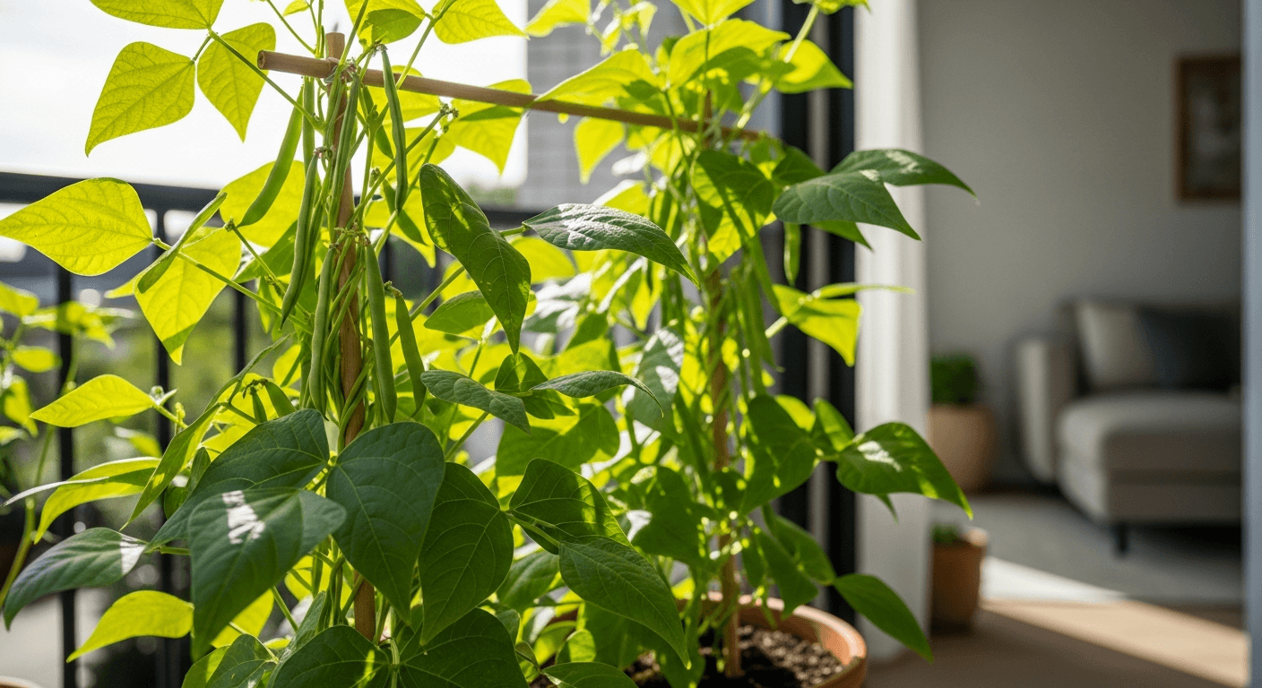 Cómo cultivar judías verdes en maceta paso a paso