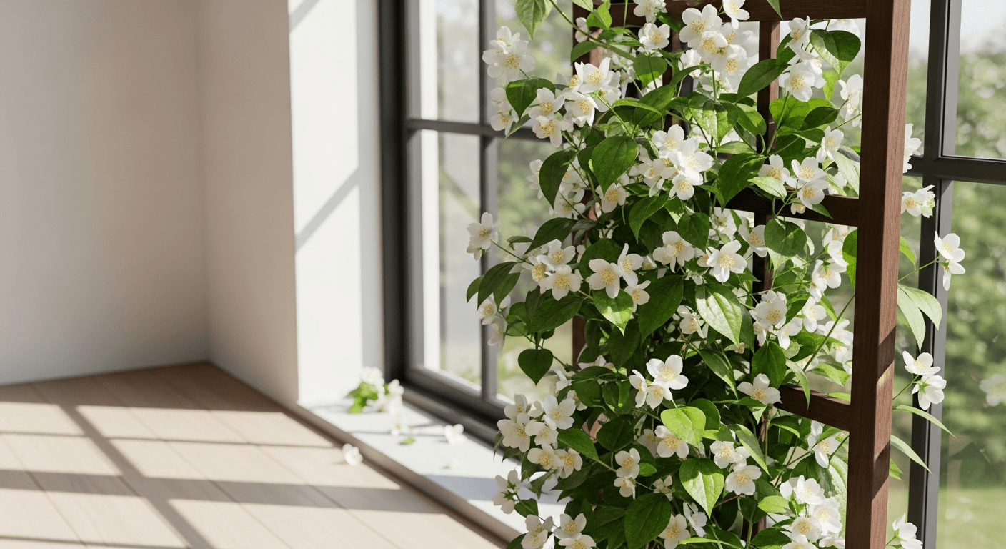 Indoor Jasmine Care: White, Fragrant Flowers