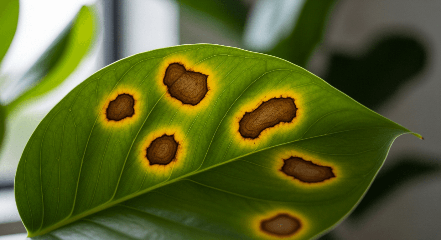 Brown Spots on Leaves: Causes and Fixes