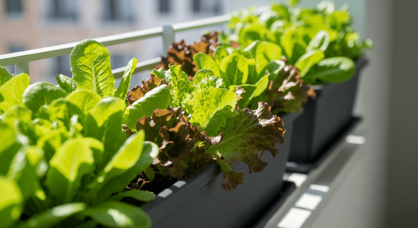 Cómo cultivar lechugas en maceta (cosecha en 30 días)