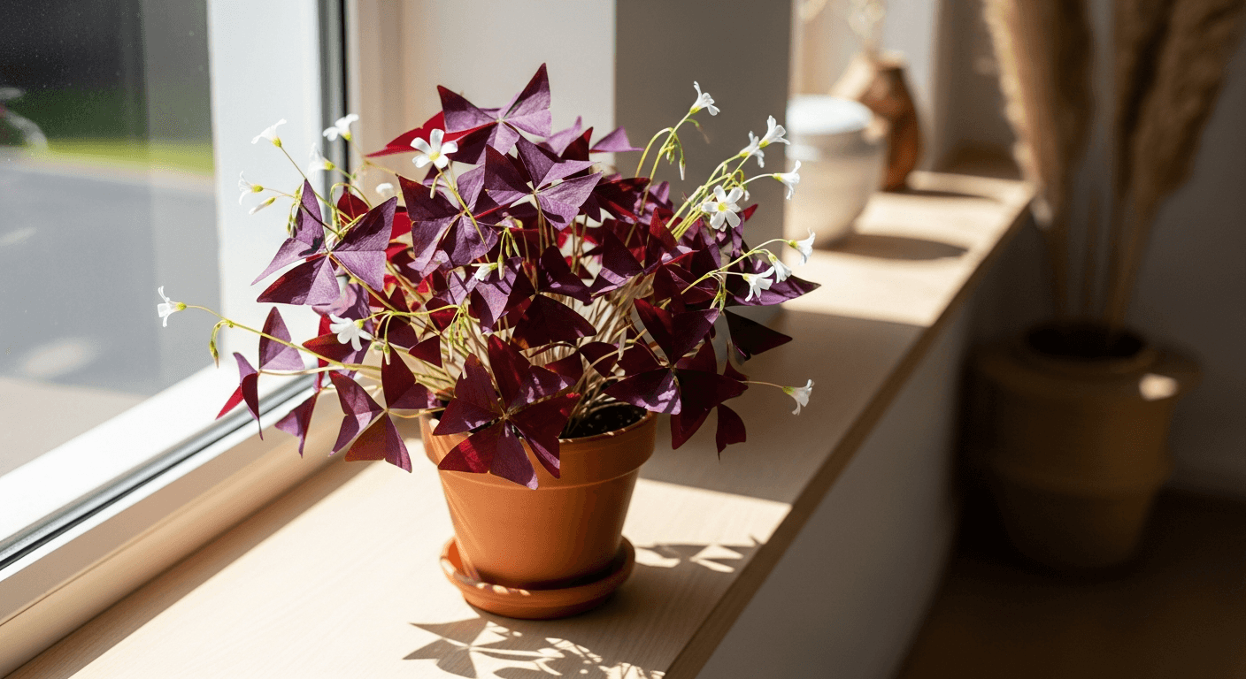 Oxalis (Purple Shamrock) Care: The Butterfly Plant