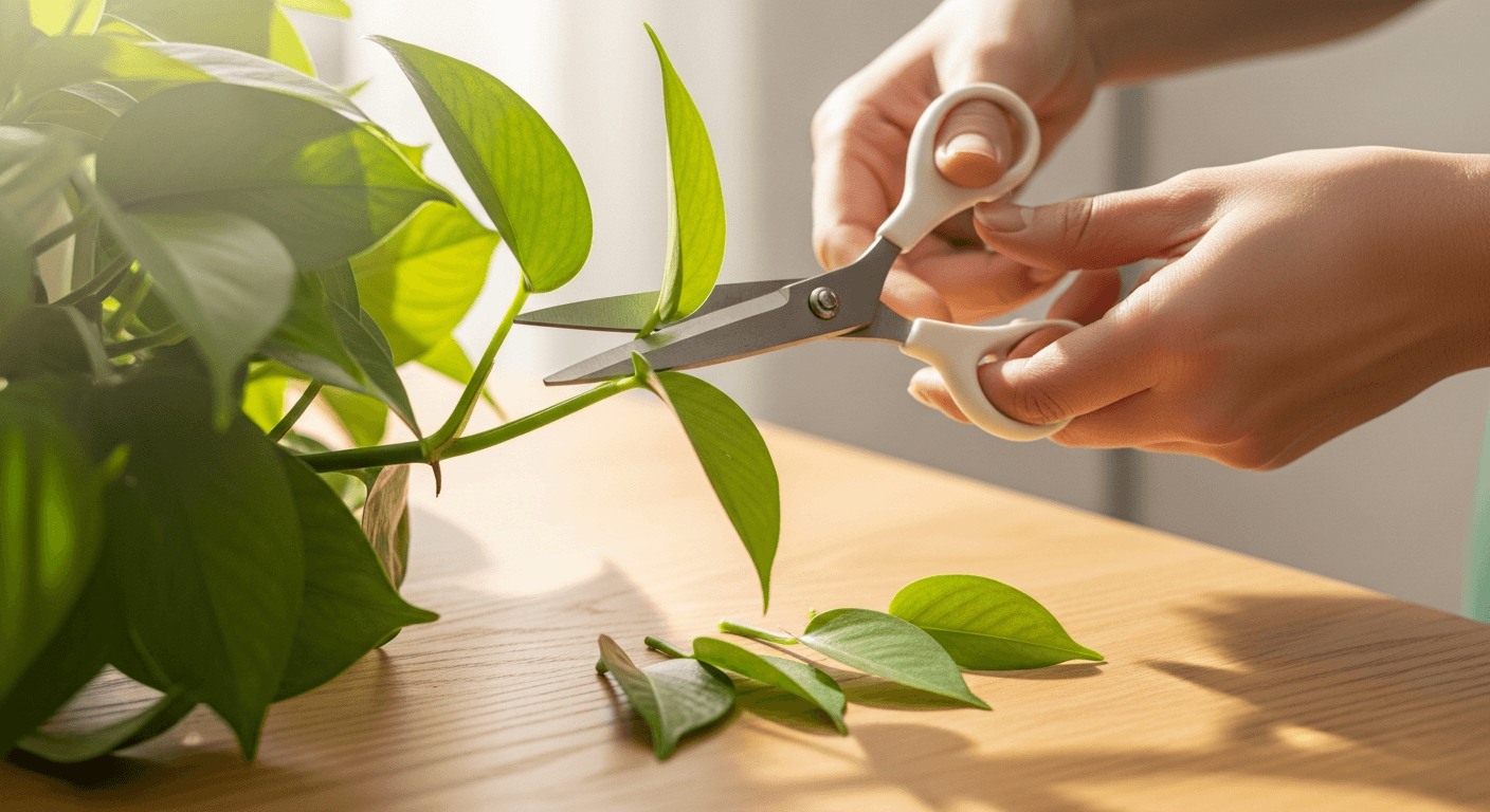 How to Prune Houseplants Step by Step