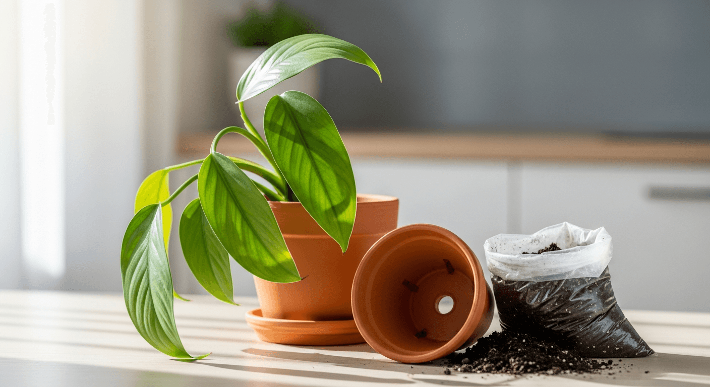 Transplant Shock: Why Your Plant Droops After Repotting