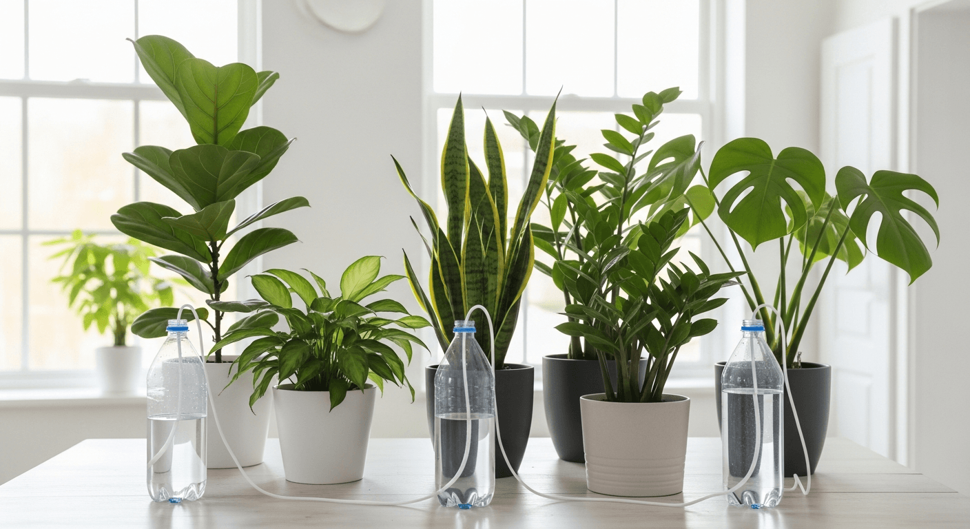 How to Keep Plants Watered While on Holiday